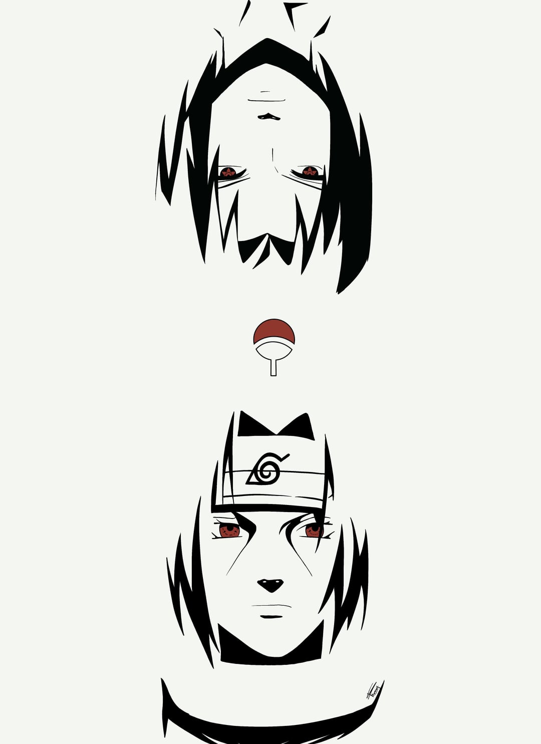 I saw an itachi only wallpaper
