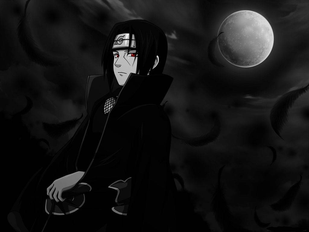 Download Itachi Uchiha Black And White