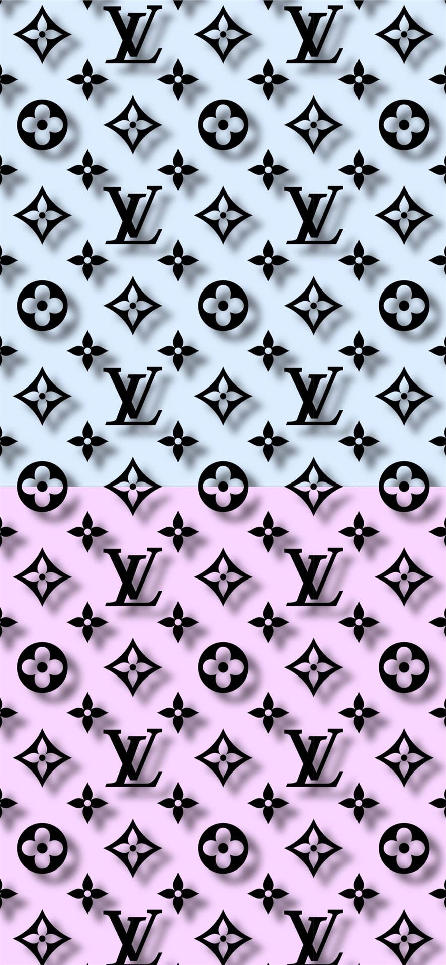 Louis Vuitton Phone Gray And Pink