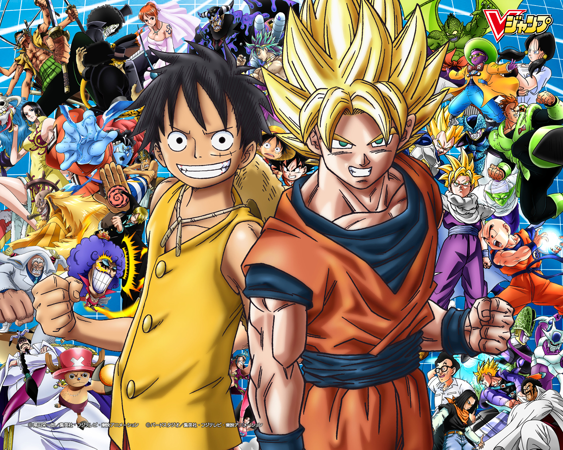Epic Anime Crossover HD Wallpaper: One