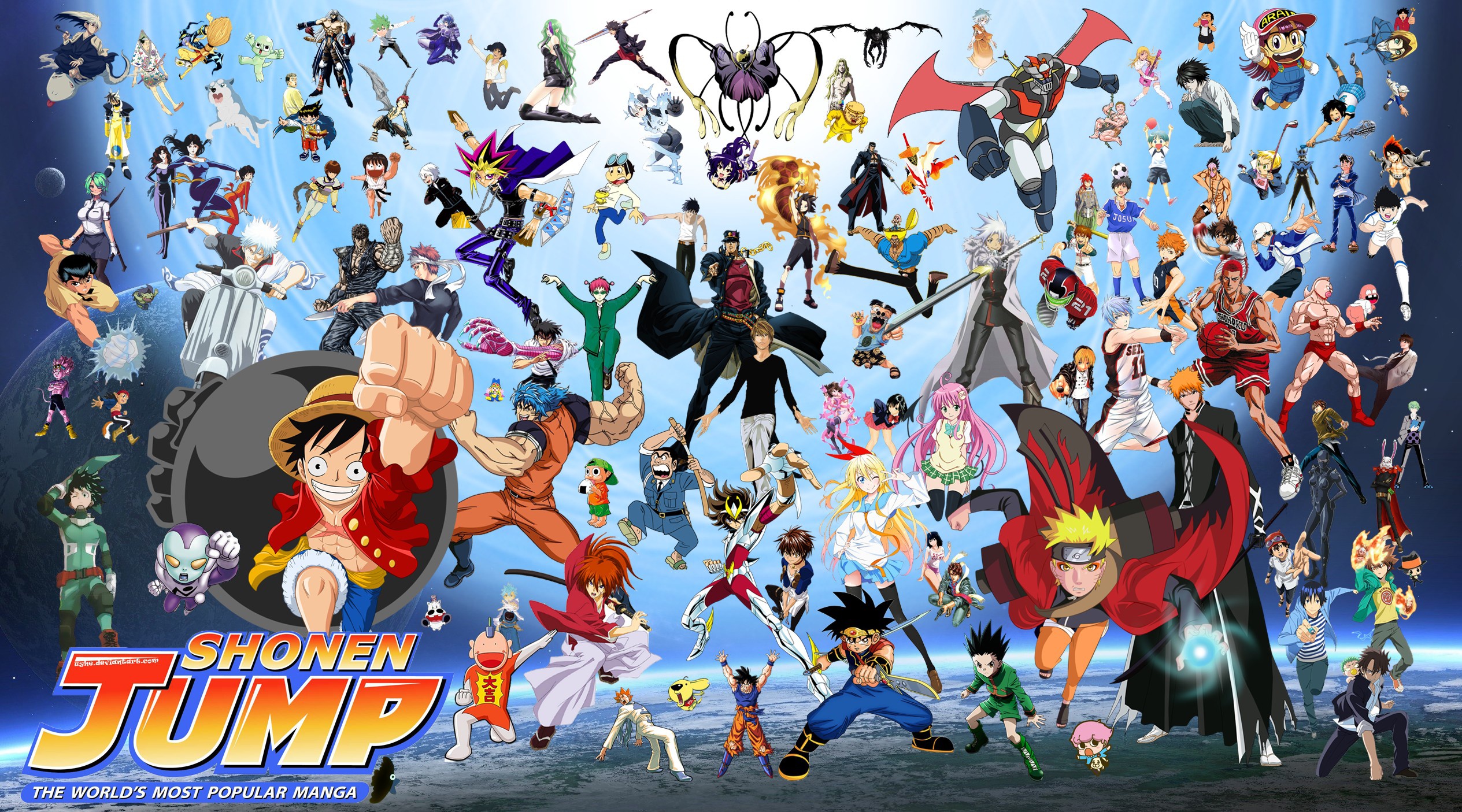 Wallpaper game, Bleach, Naruto, One