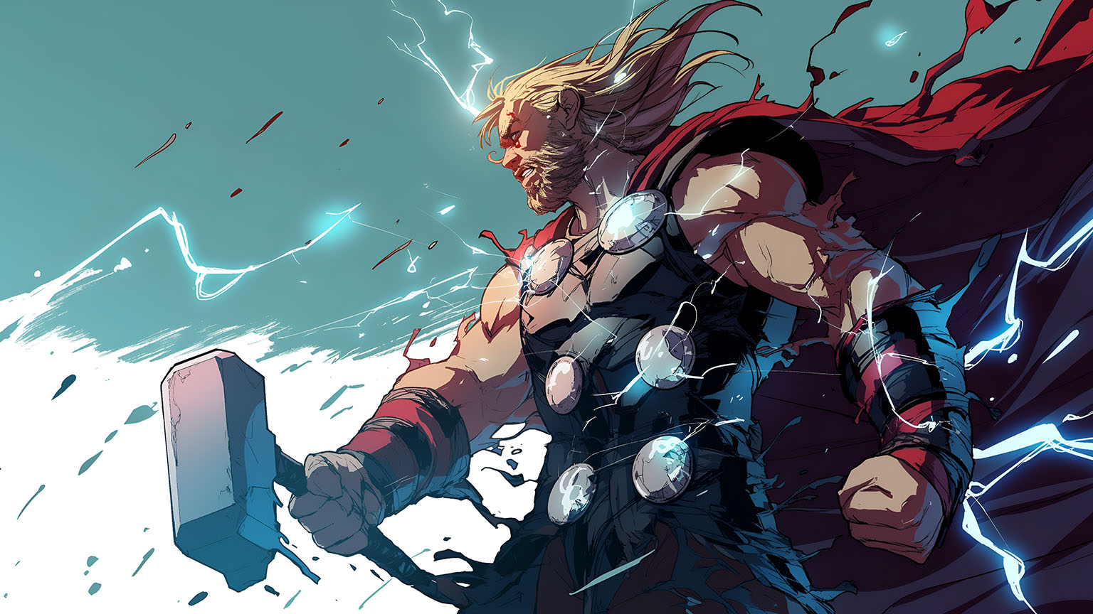Thor Marvel Superhero Desktop Wallpaper
