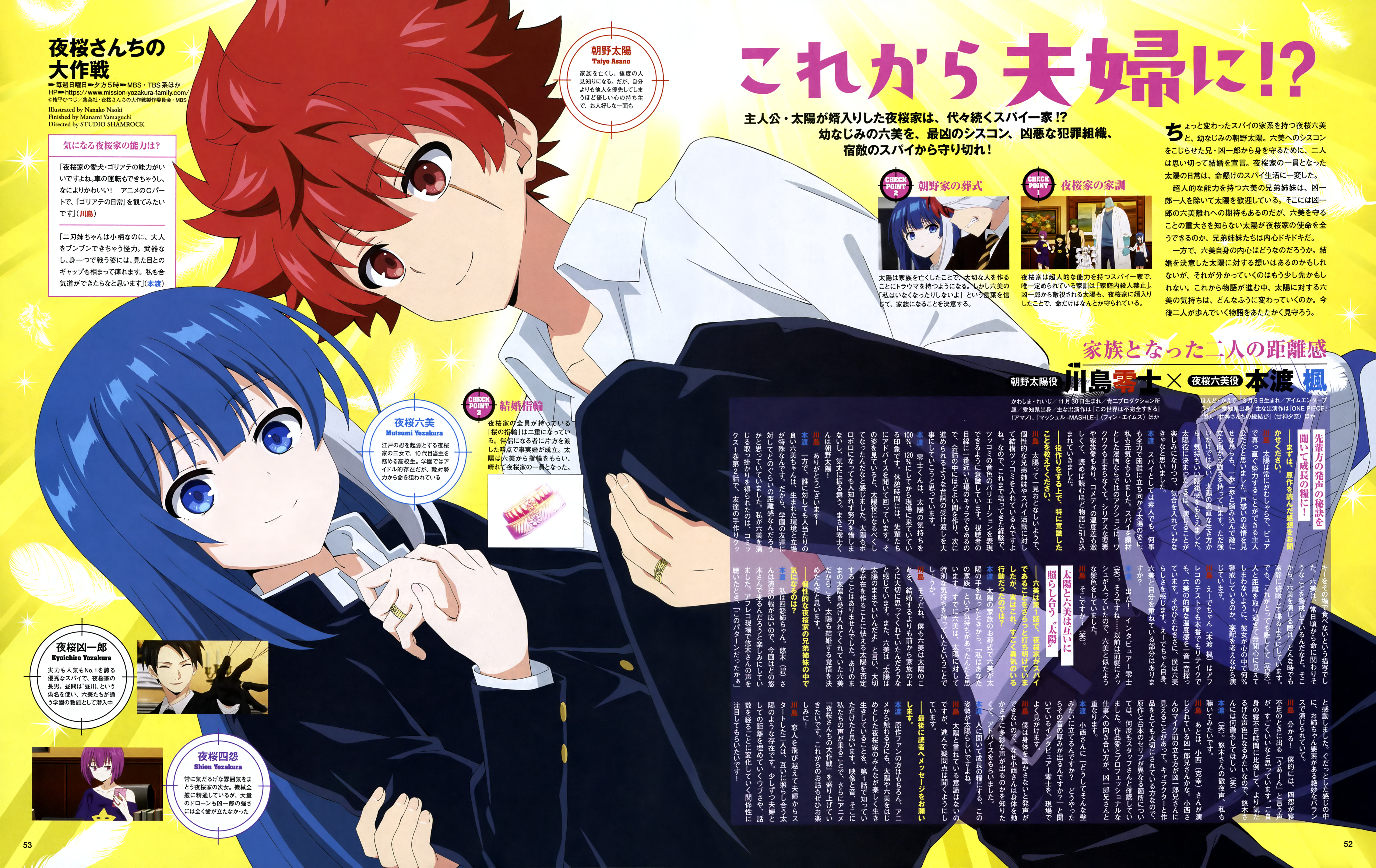 Mutsumi Yozakura and Scan