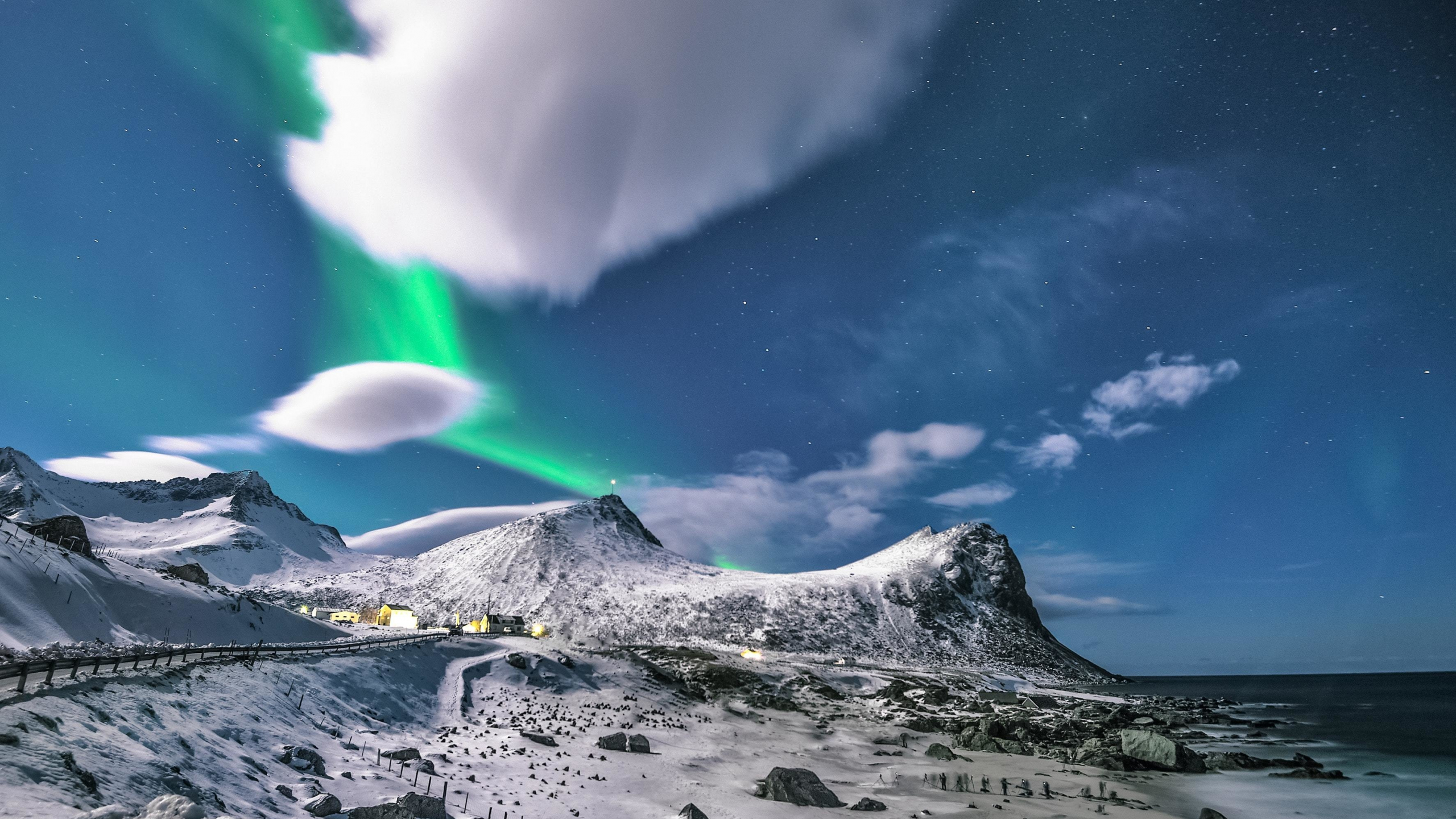 Download wallpaper 2560x1440 winter