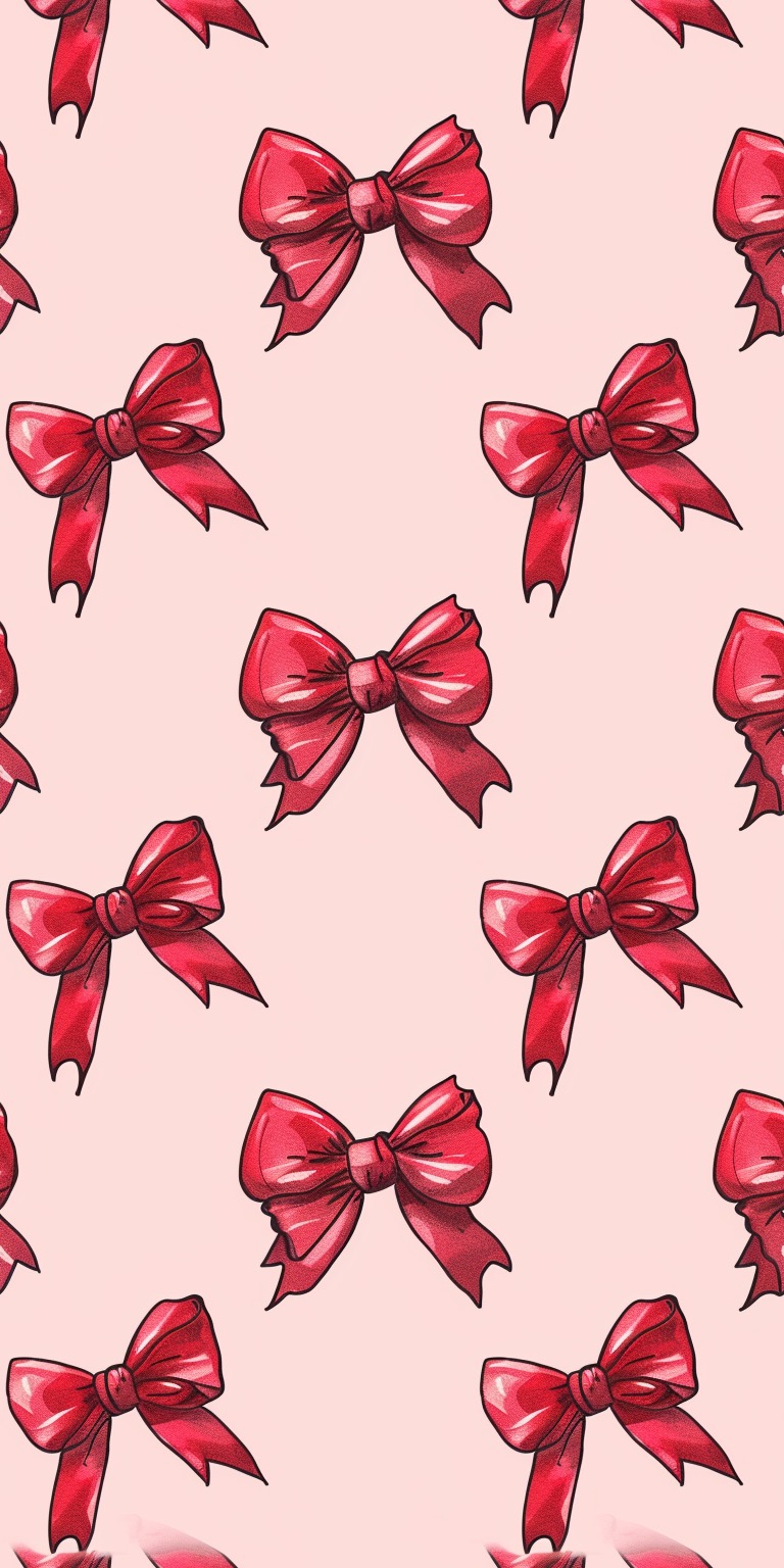Charming Bow Wallpaper to Adorn