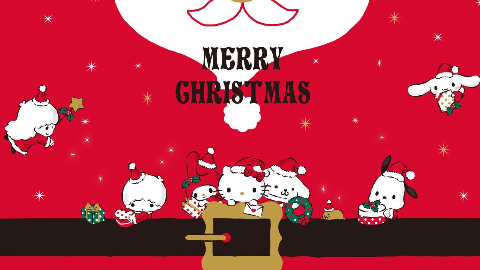 Hello Kitty Christmas Wallpaper