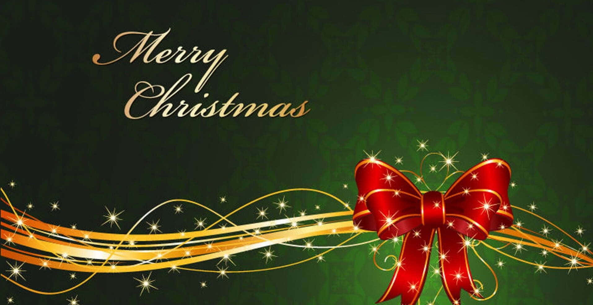 Download Christmas Background With Bow