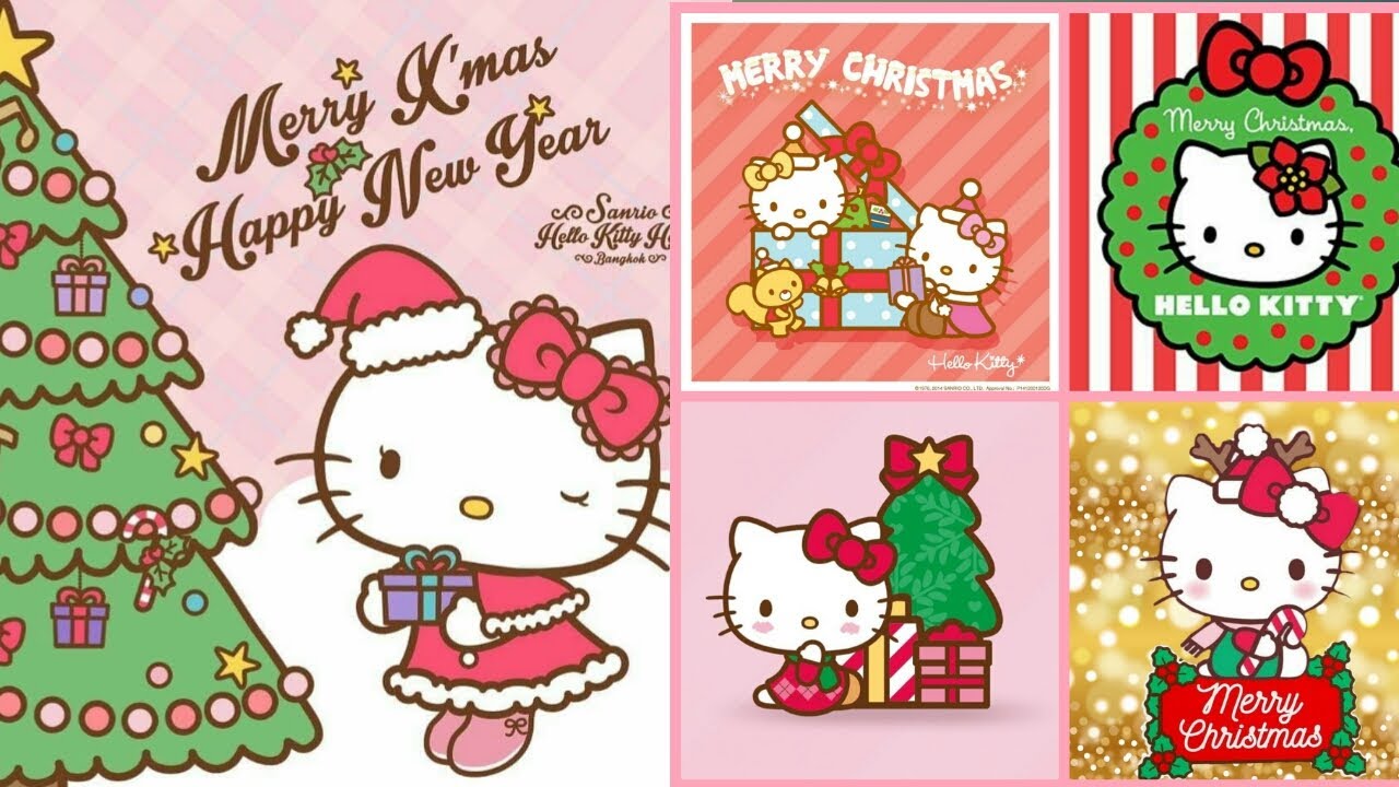 Cute Hello Kitty Christmas Wallpaper
