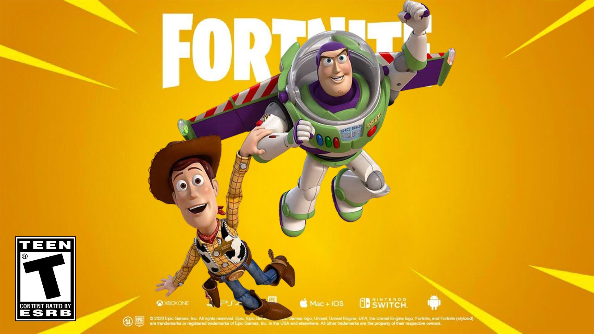 FORTNITE DISNEY TOY STORY SKIN COLLAB