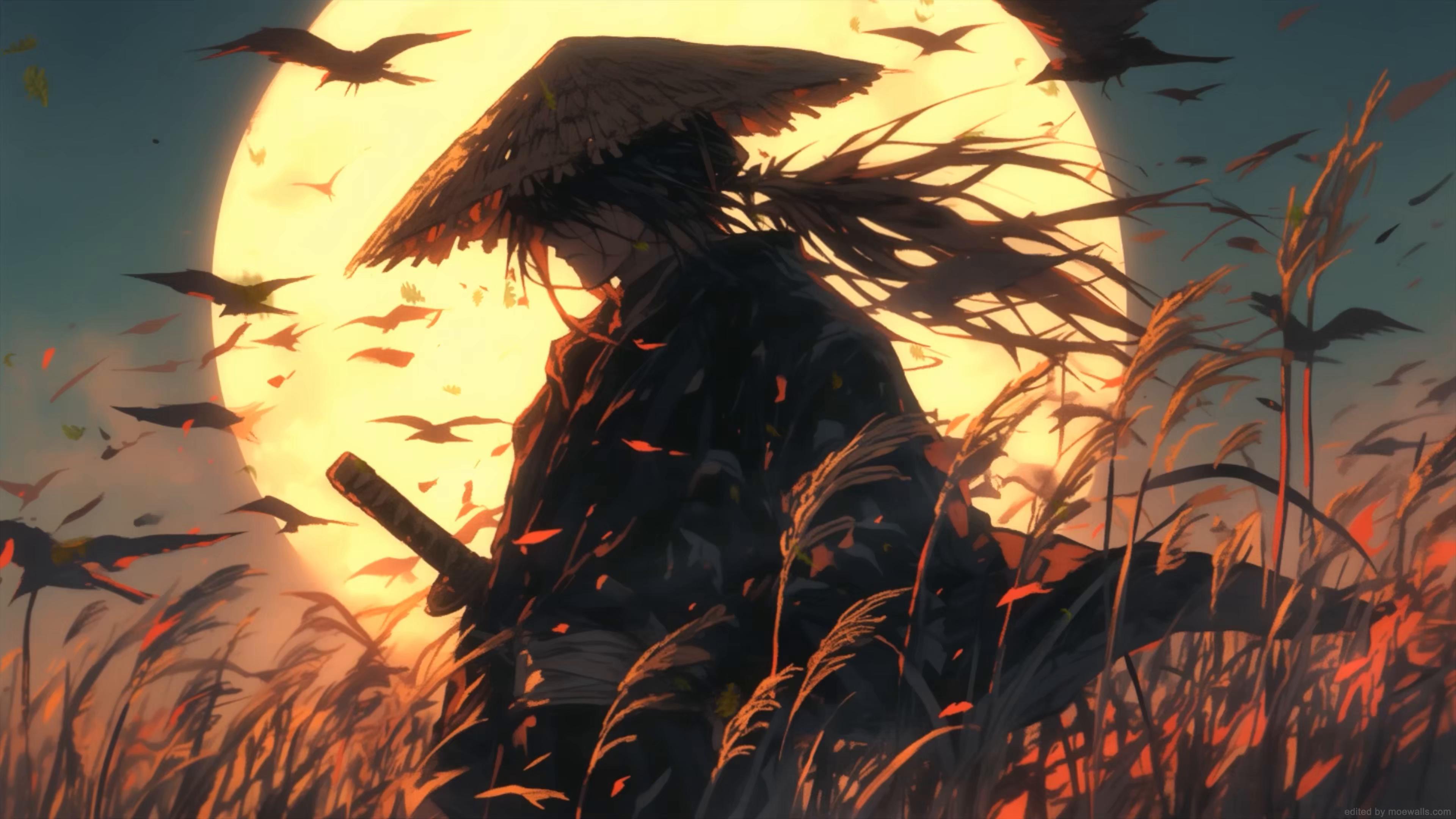 Sunset Samurai Live Wallpaper