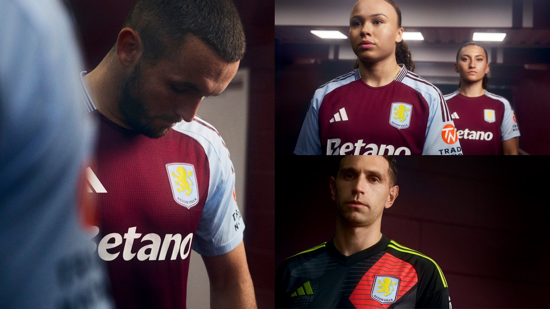 Aston Villa 2024 25 Kit: New Home, Away
