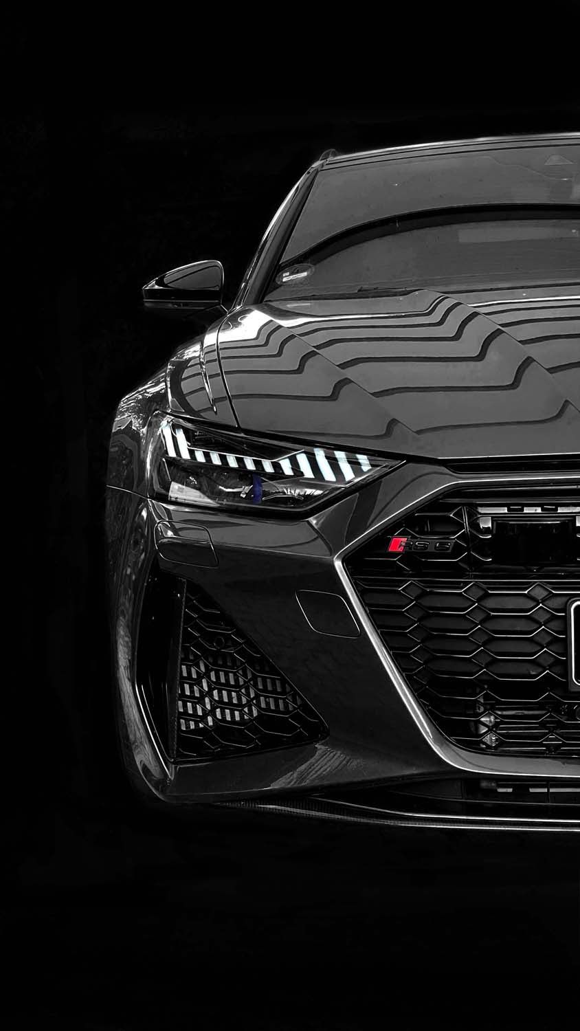 Audi Black iPhone Wallpaper