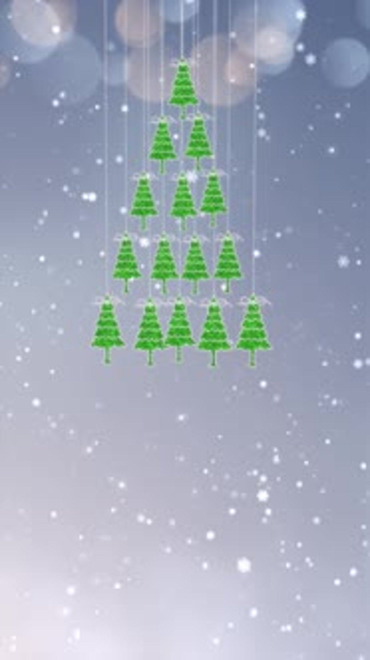 Christmas Spirit With Christmas Tree