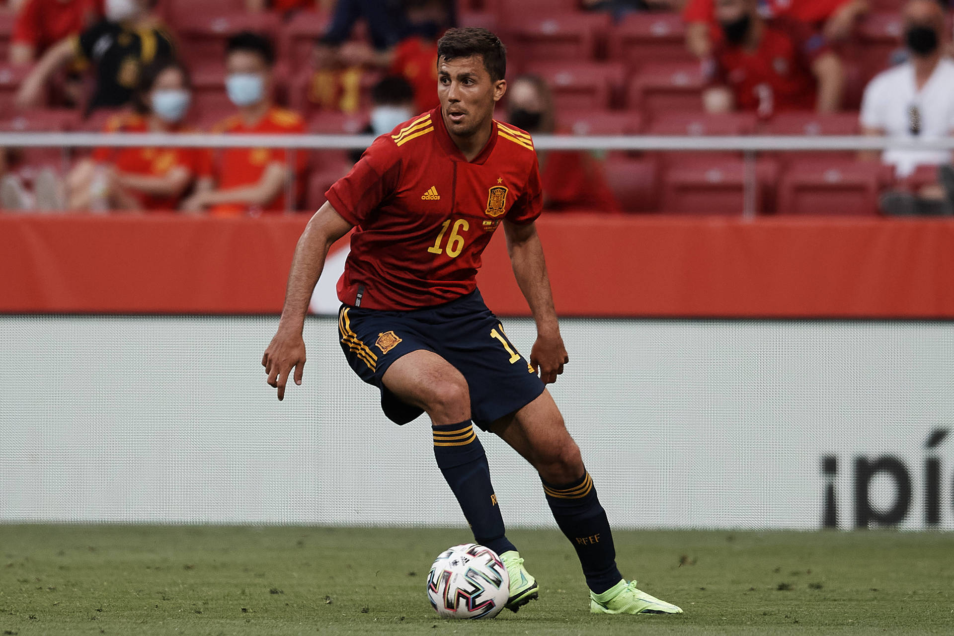 Spanish Footballer Rodri In Soccer