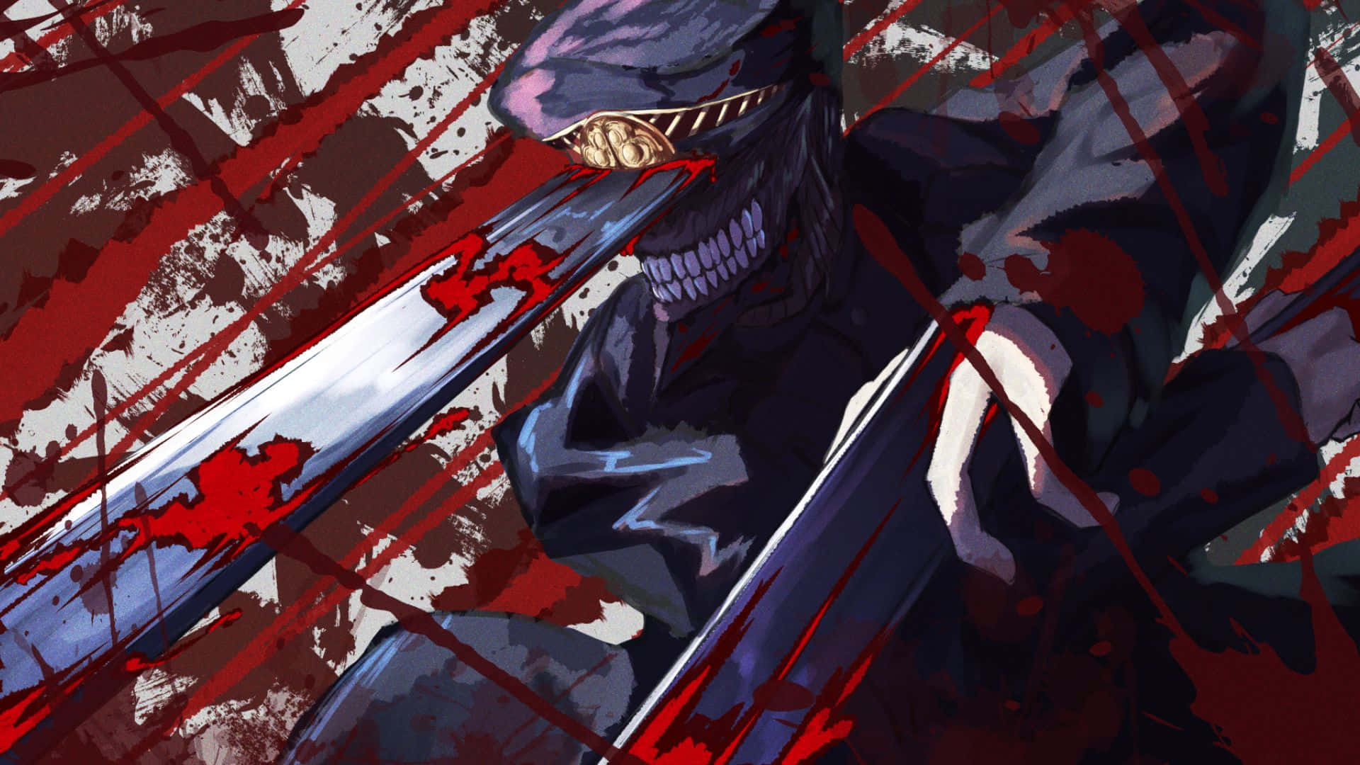 Chainsaw Man Katana Man Wallpaper
