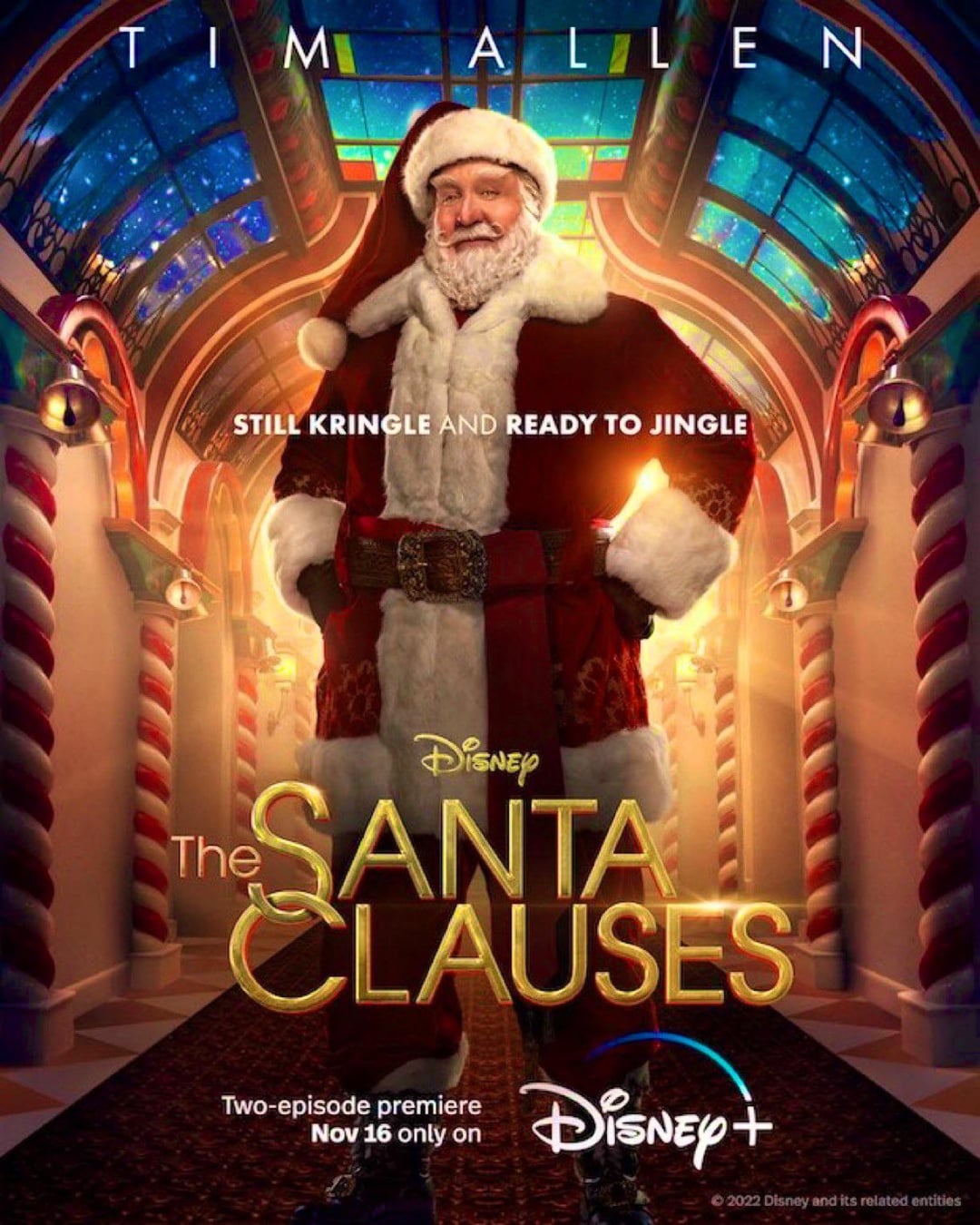 Official poster for 'The Santa Clauses