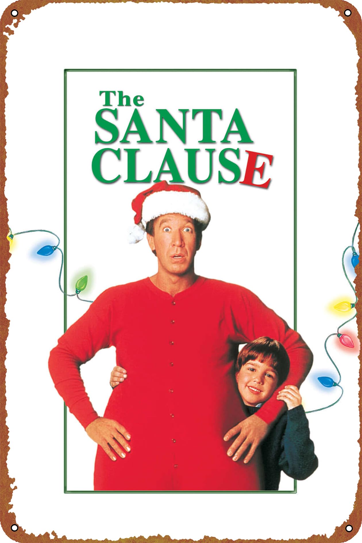 The Santa Clause Movie Poster Creative