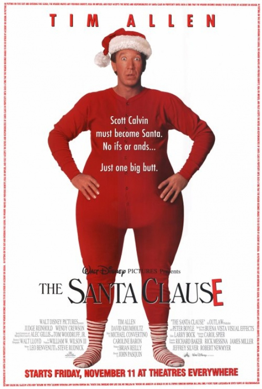 The Santa Clause Movie Poster Print 27