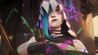 Jinx Arcane Season 2 4K Wallpaper