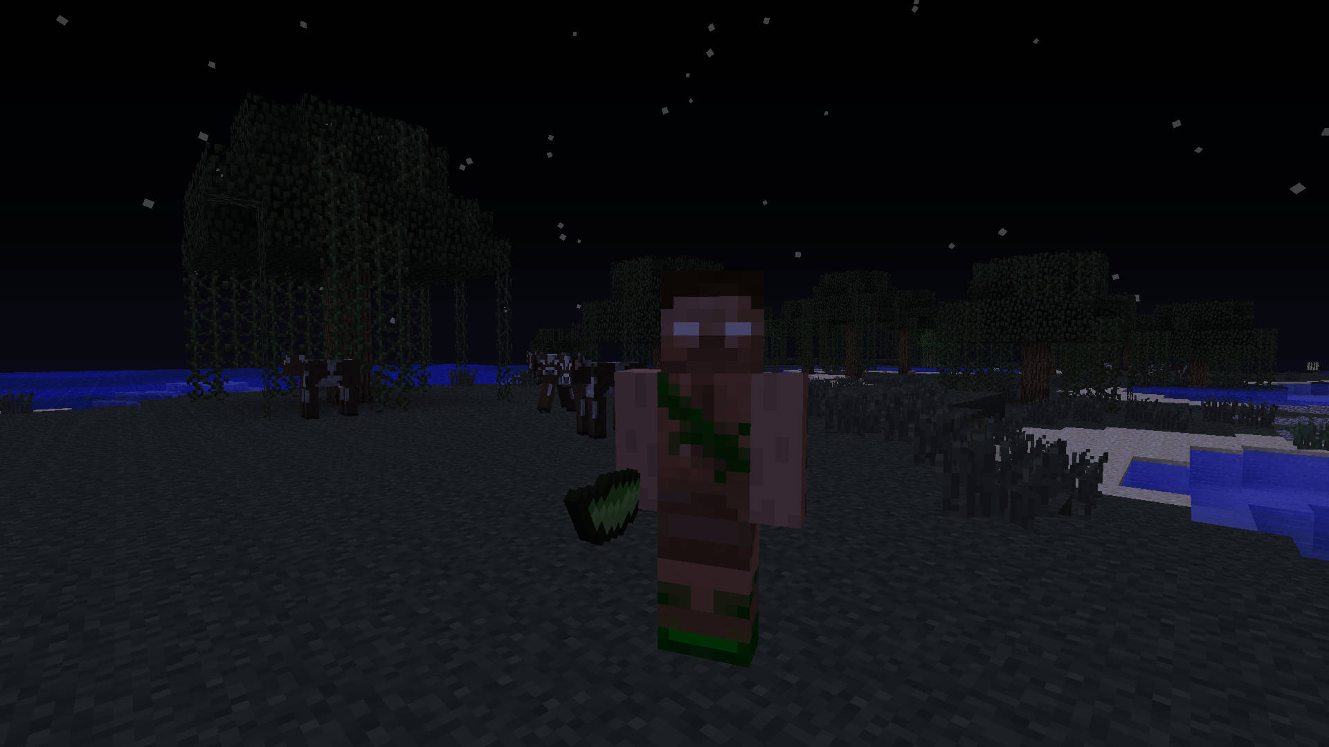 Herobrine Background. Wallpaper