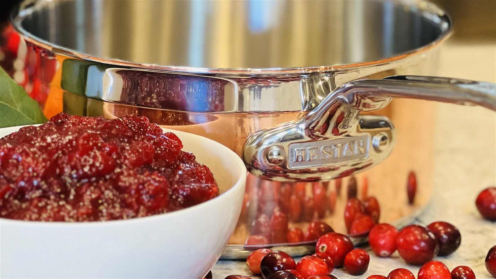Cranberry Sauce with Tequila Anejo