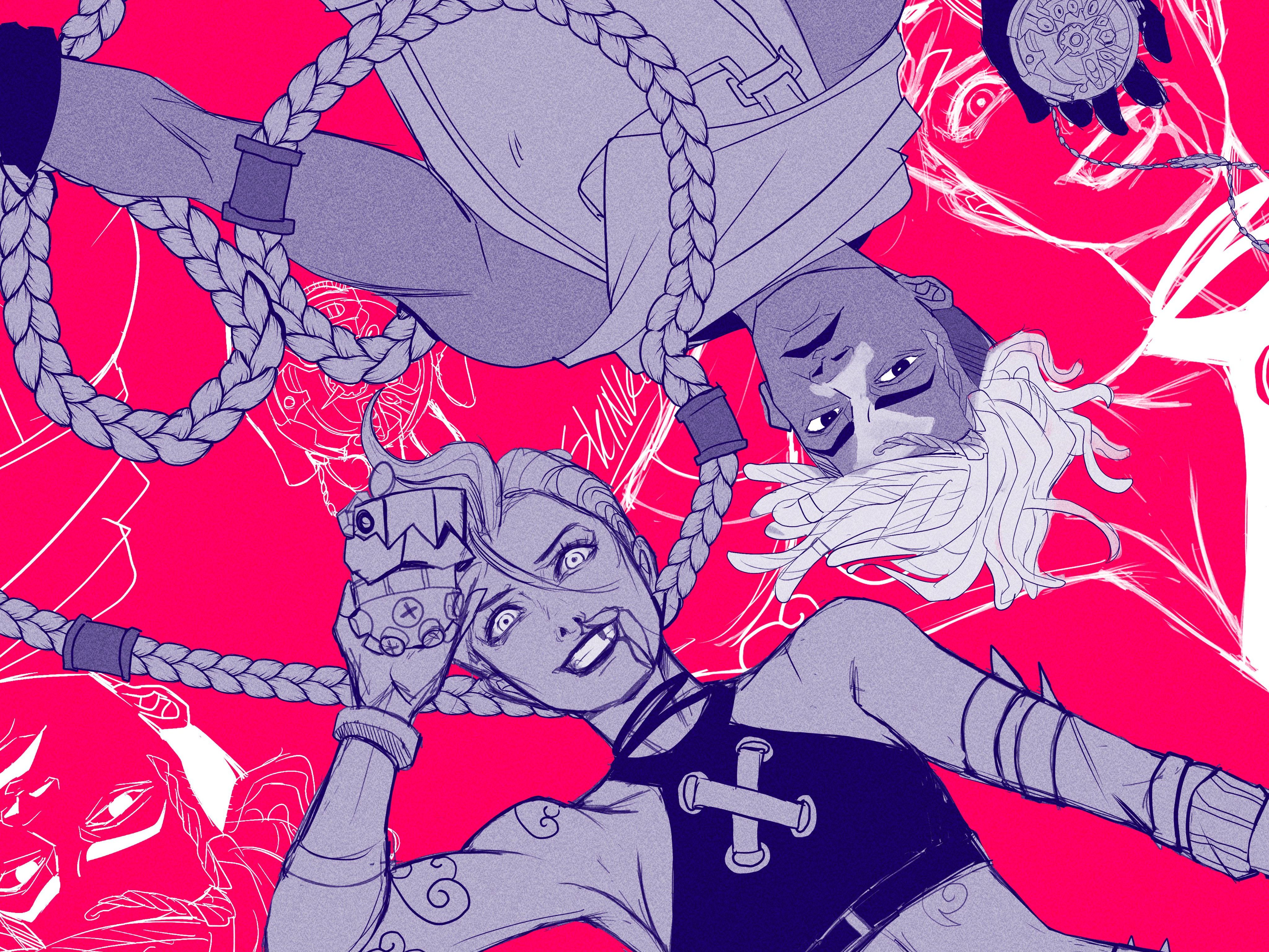 TV Show Arcane 4k Ultra HD Wallpaper