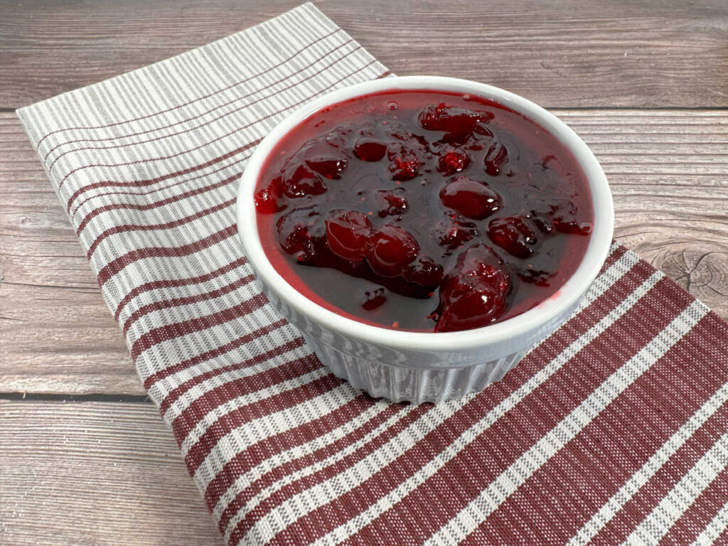 Bourbon Cranberry Sauce