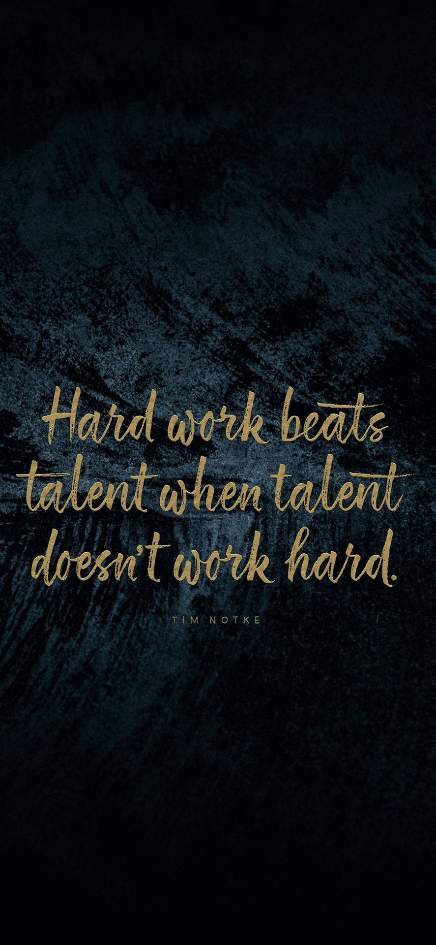 Hard Work And Talent Motivational