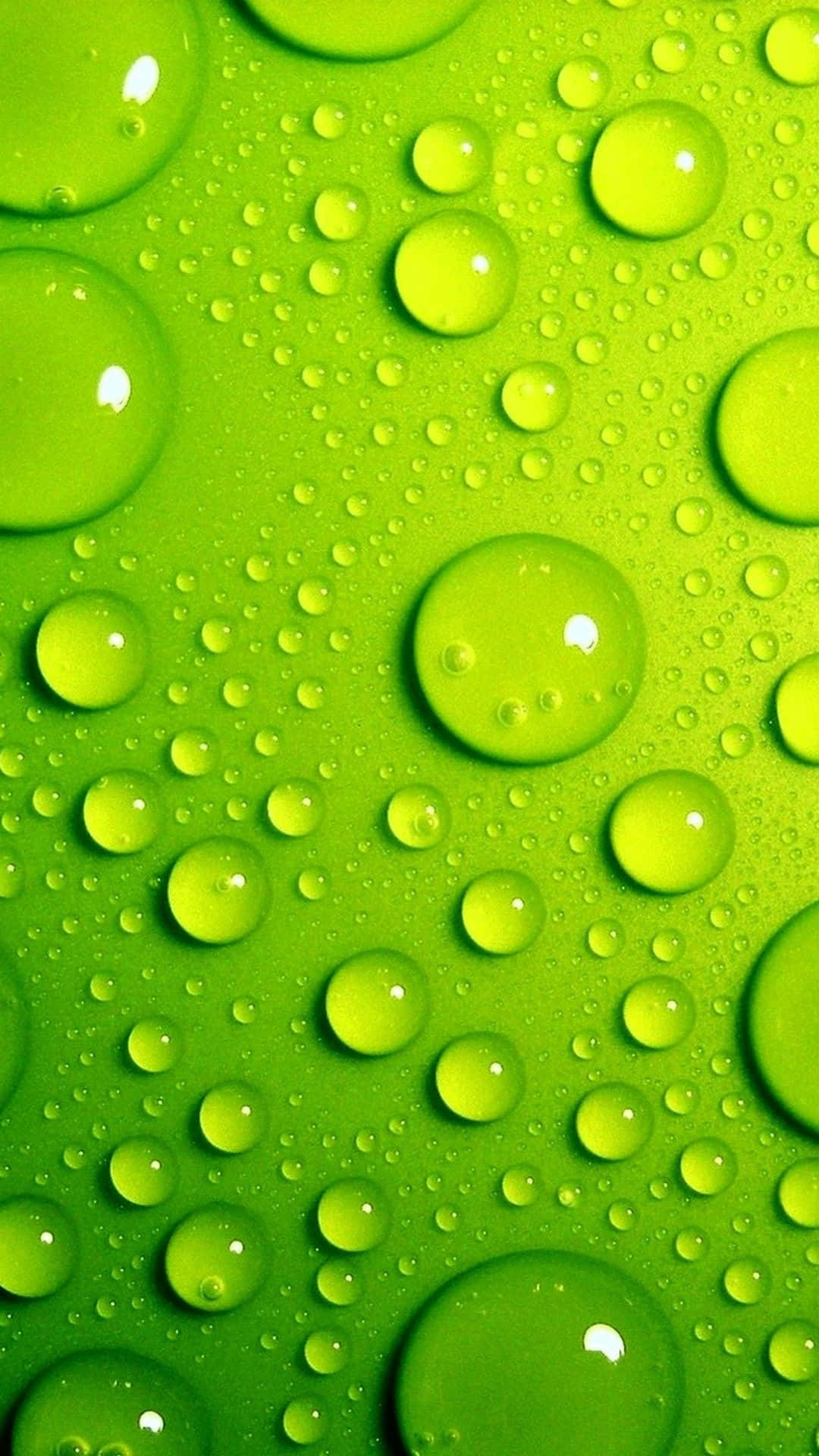 Download Vibrant Lime Green Abstract Background Wallpaper