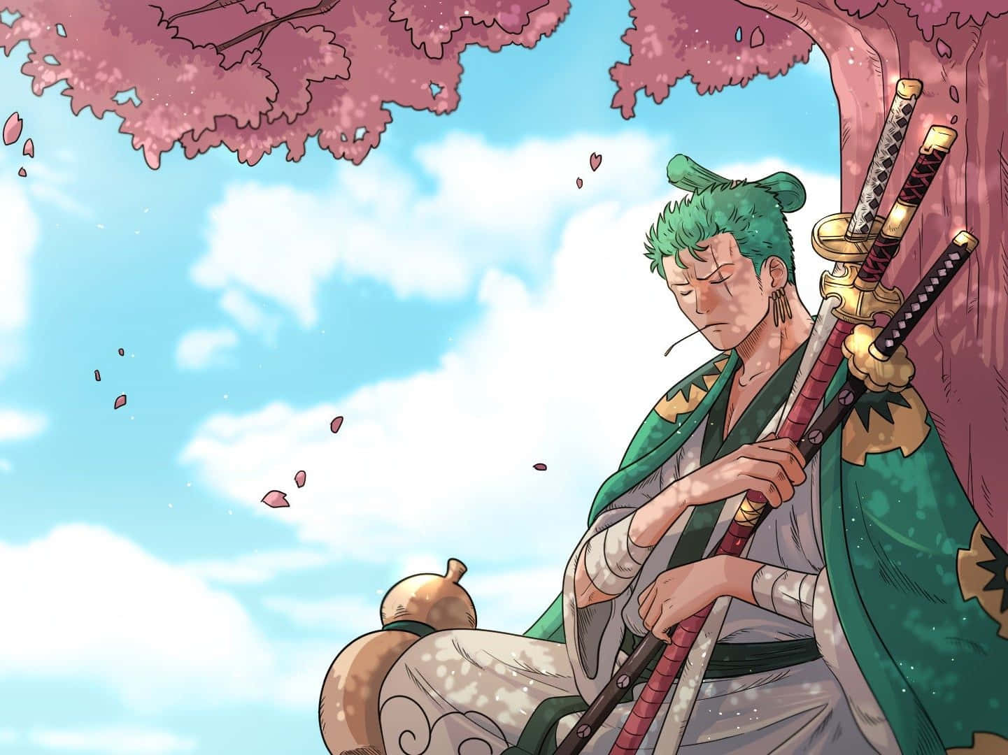 Zoro Three Sword Wallpapers Wallpaper Cave