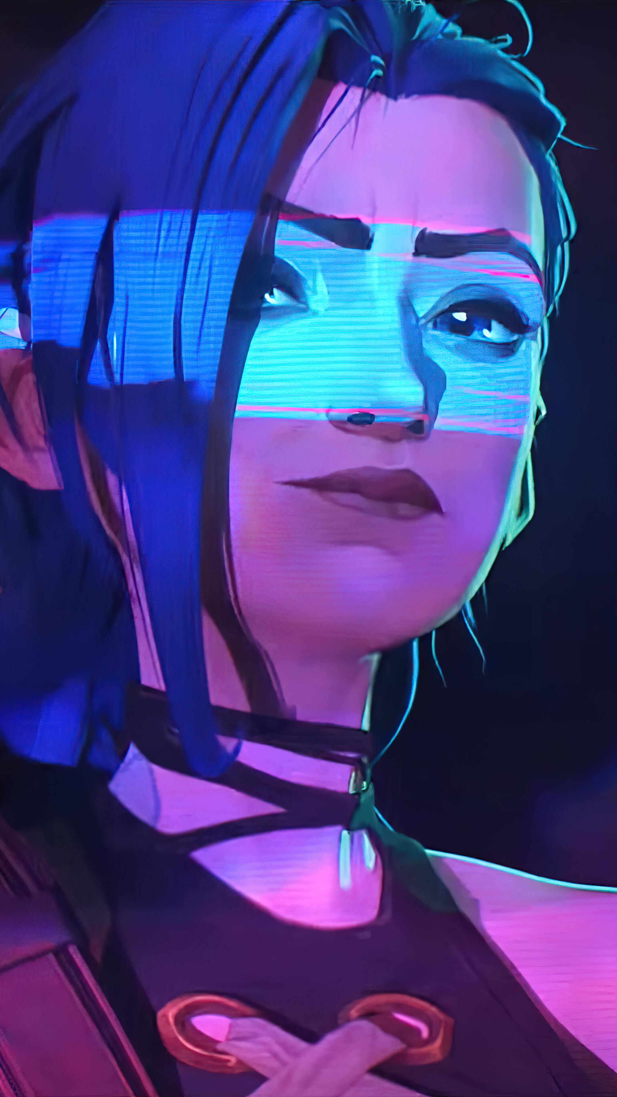 Jinx Arcane Netflix Series Wallpaper