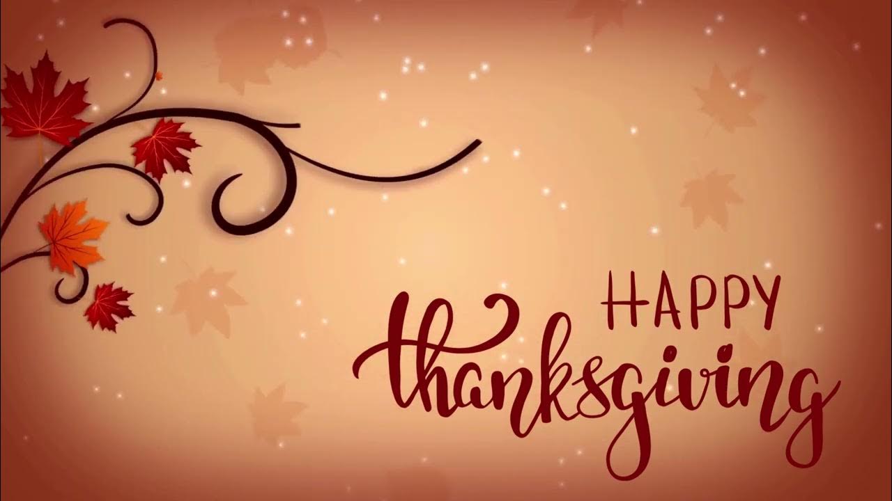 Happy Thanksgiving Screensaver