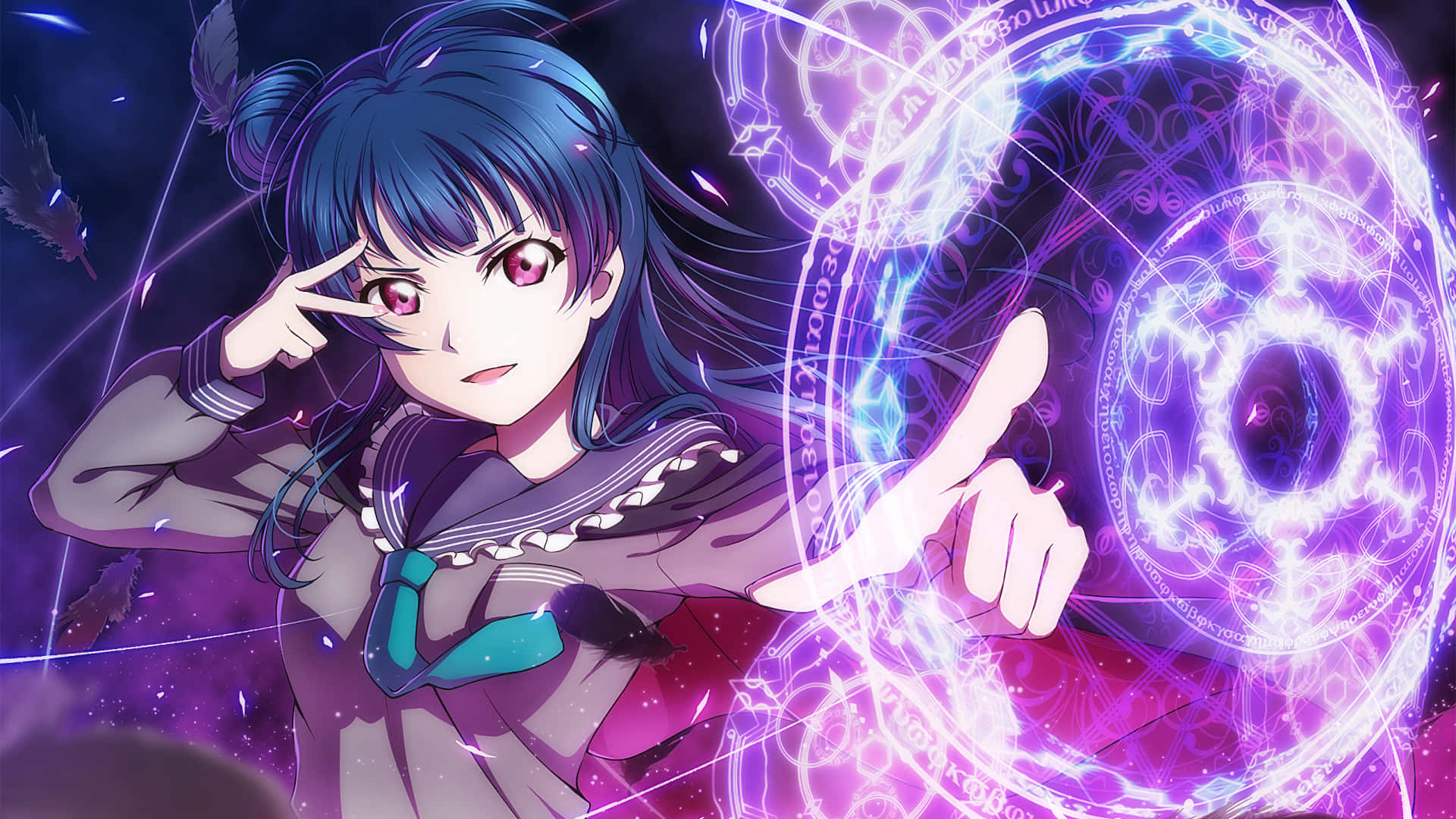 Purple Anime Wallpaper