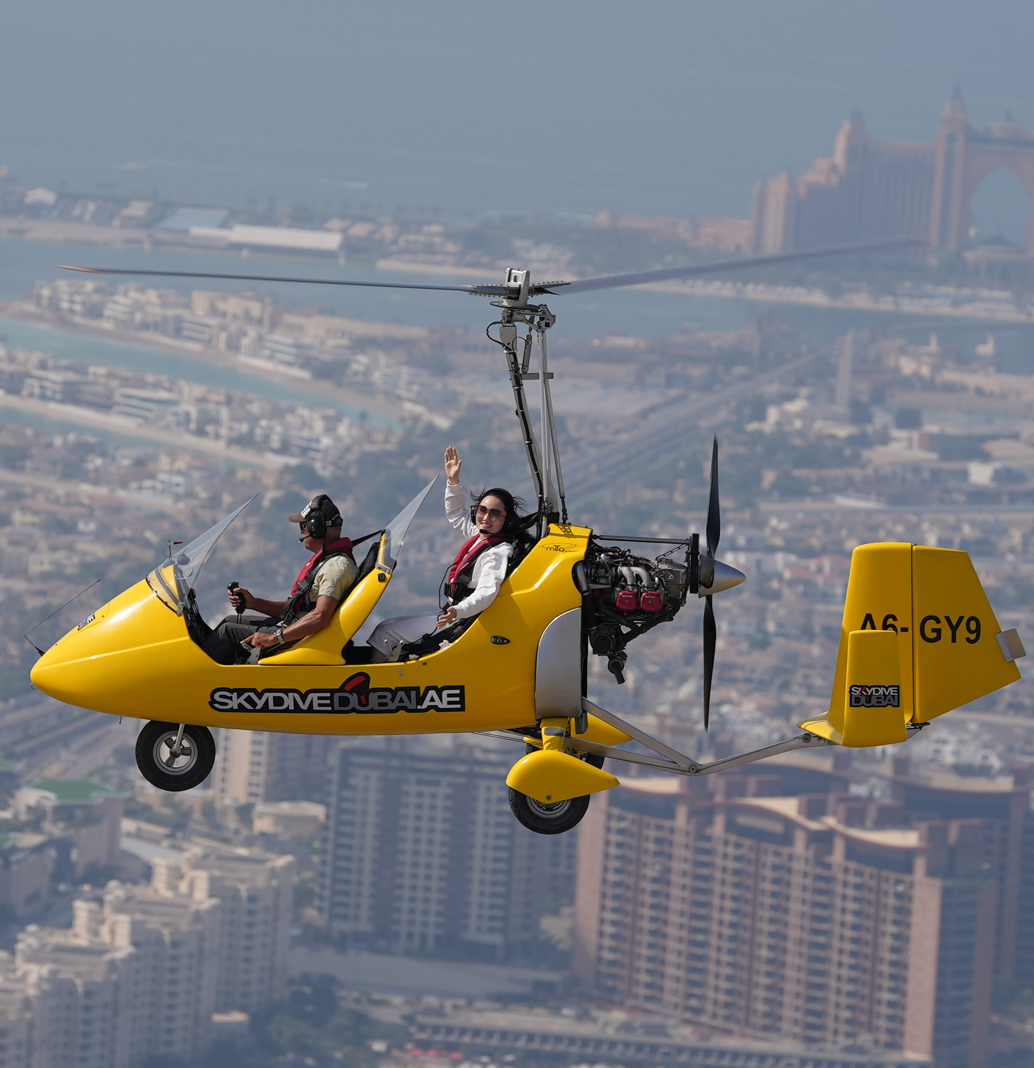 Gyrocopter Flight in a unique two