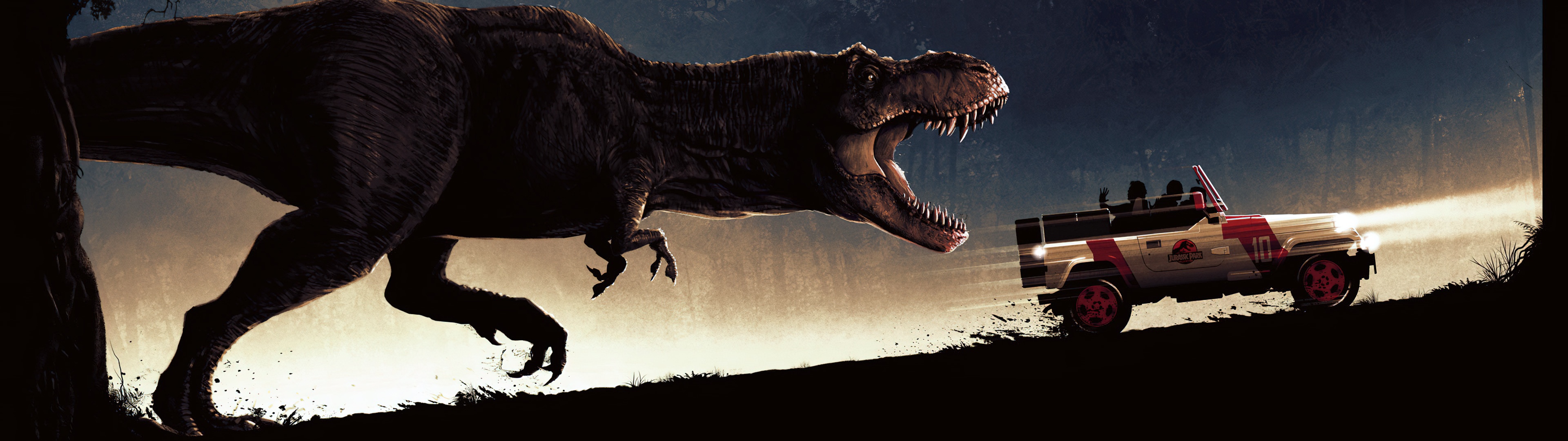 Jurassic Park 4K Wallpaper