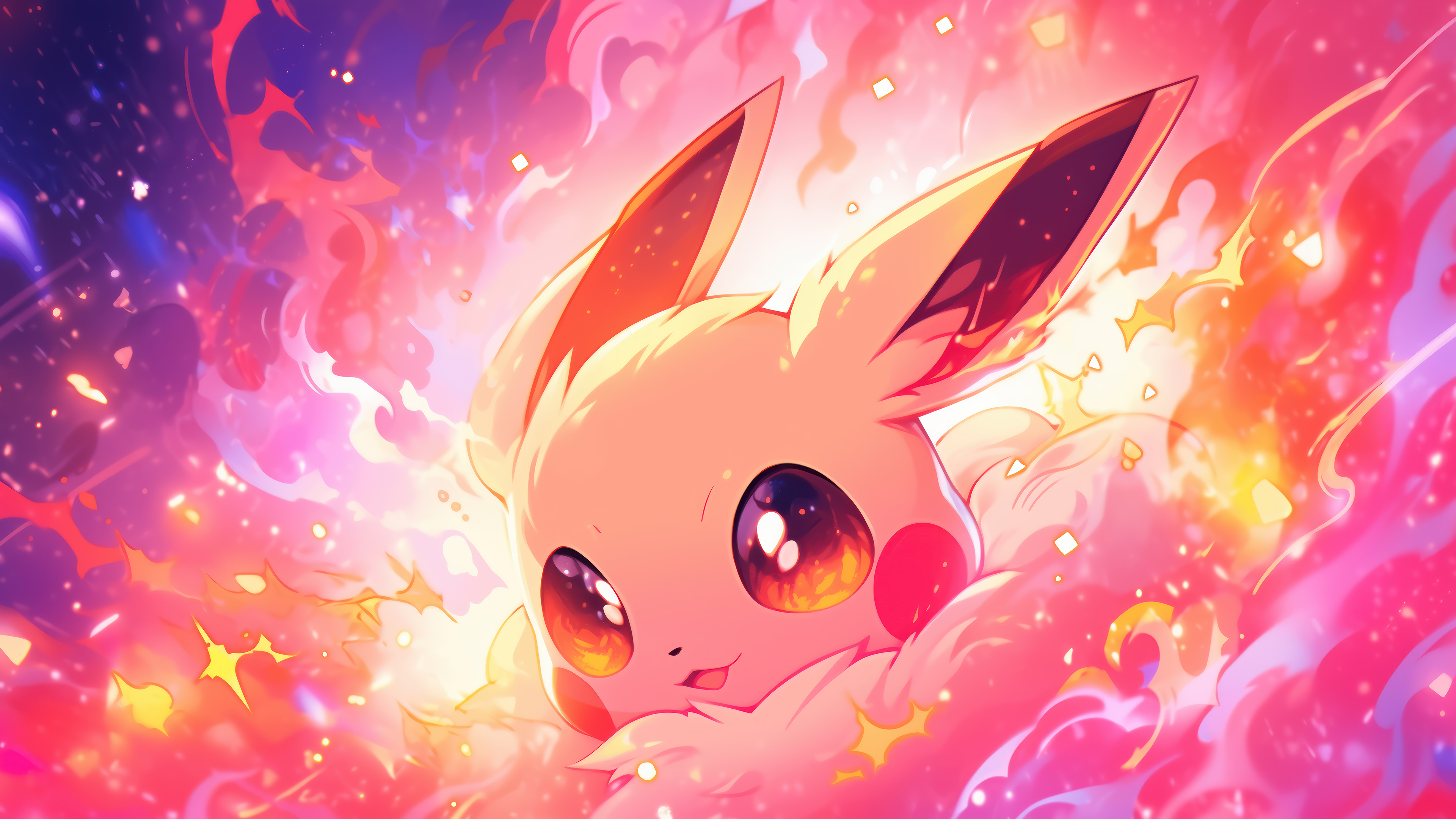 Eevee Pokemon Wallpaper 4K HD PC a