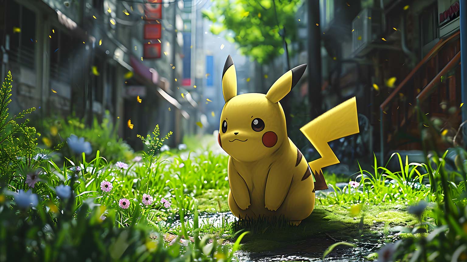 Pikachu Desktop Wallpaper