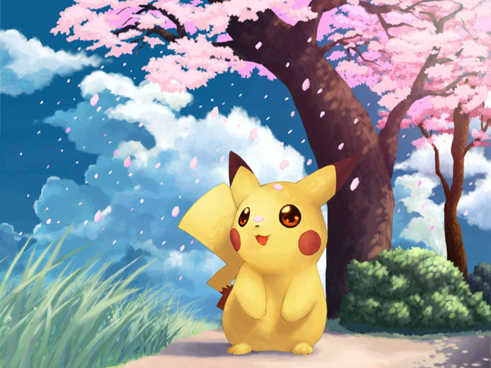 Cute Pokemon Pikachu Spring Pokemon