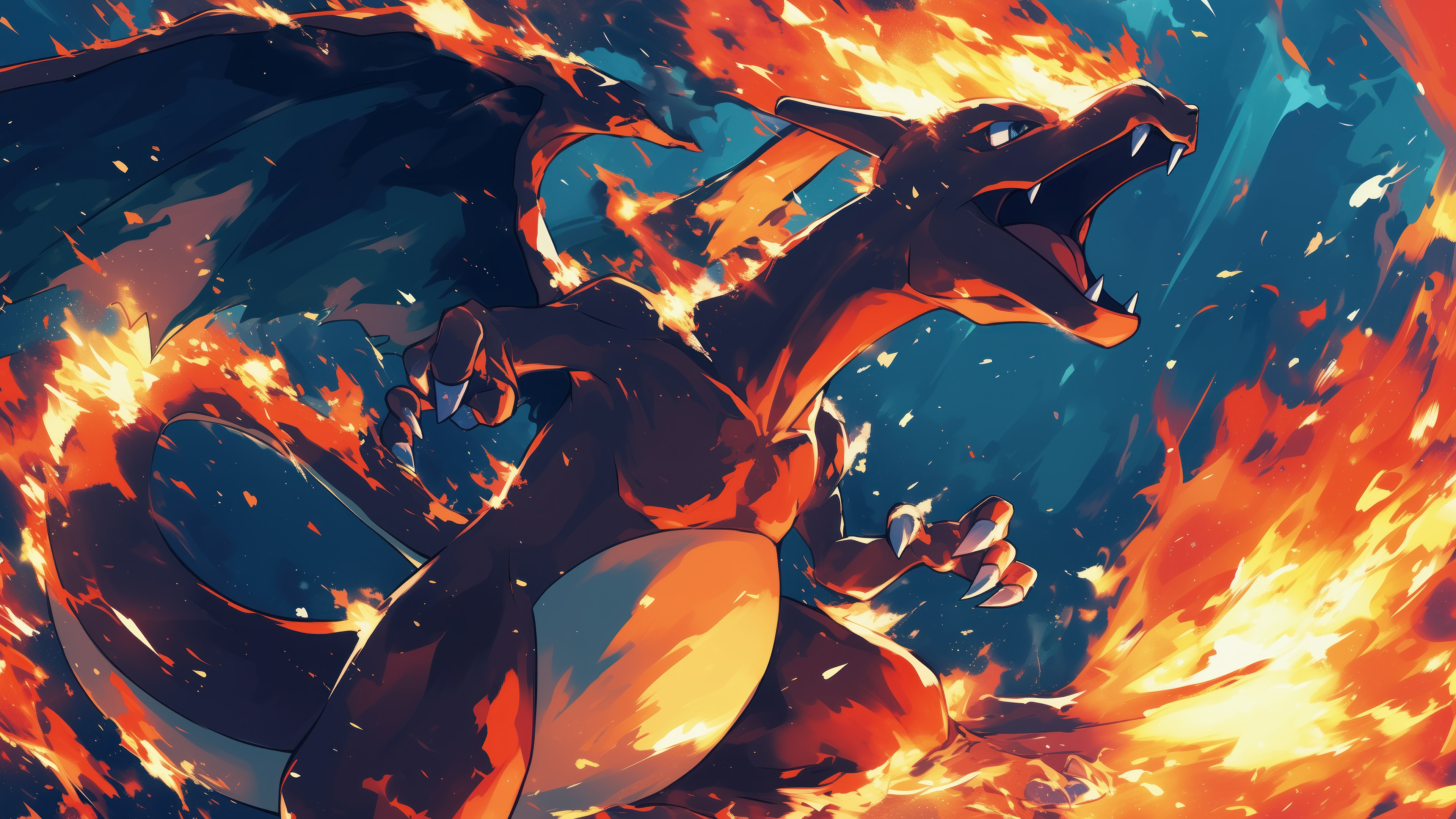Charizard Pokemon Wallpaper 4K HD PC a