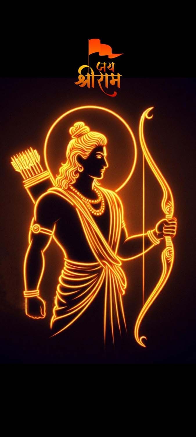 Jai Shree Ram Neon