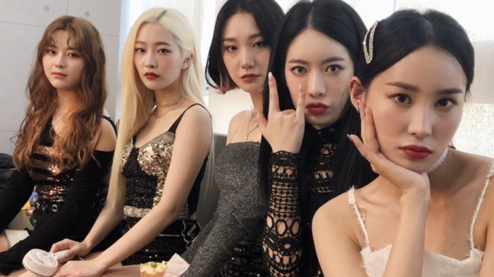 Group With Four Former PRISTIN Members