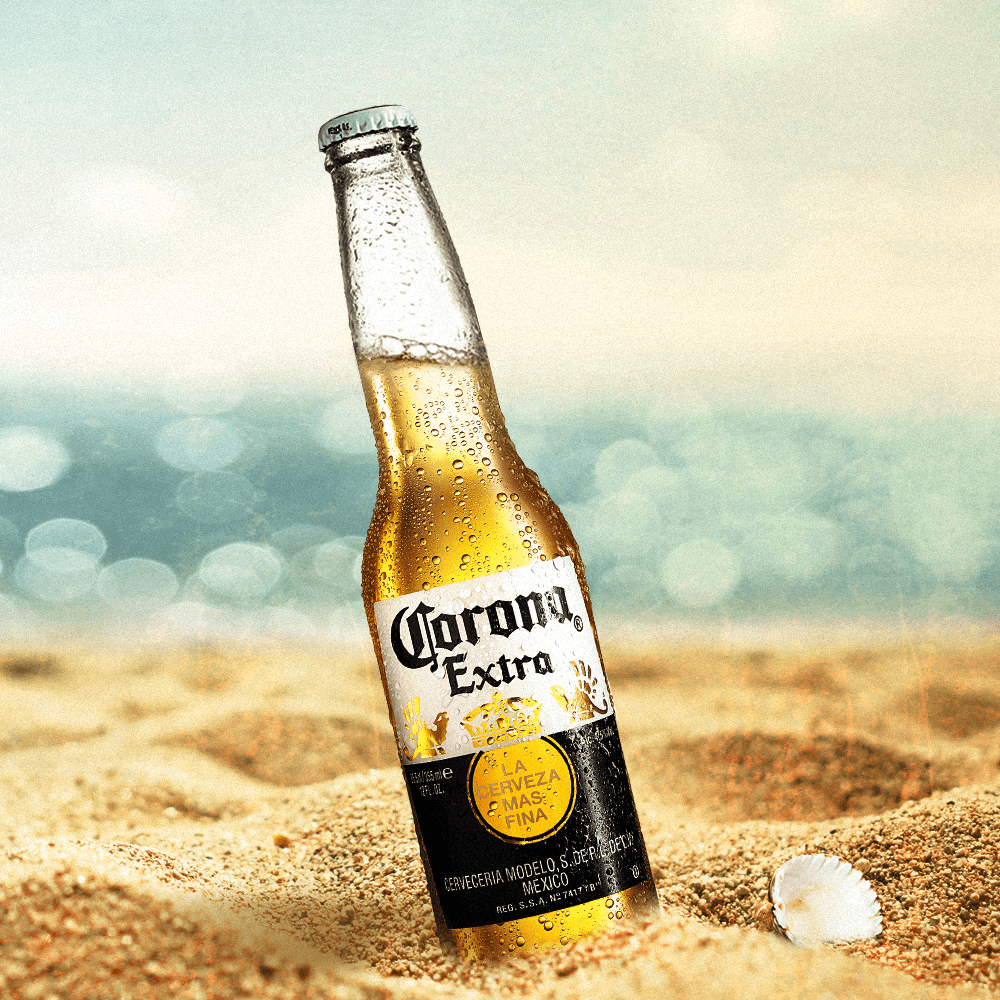 corona beer - Behance