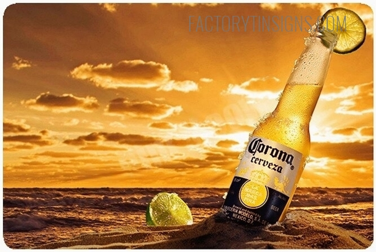 Corona Cerveza Metal Signs
