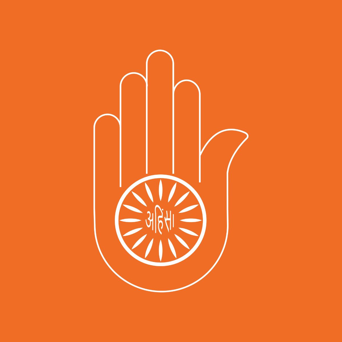 Non Violence Jain Symbol Wallpaper