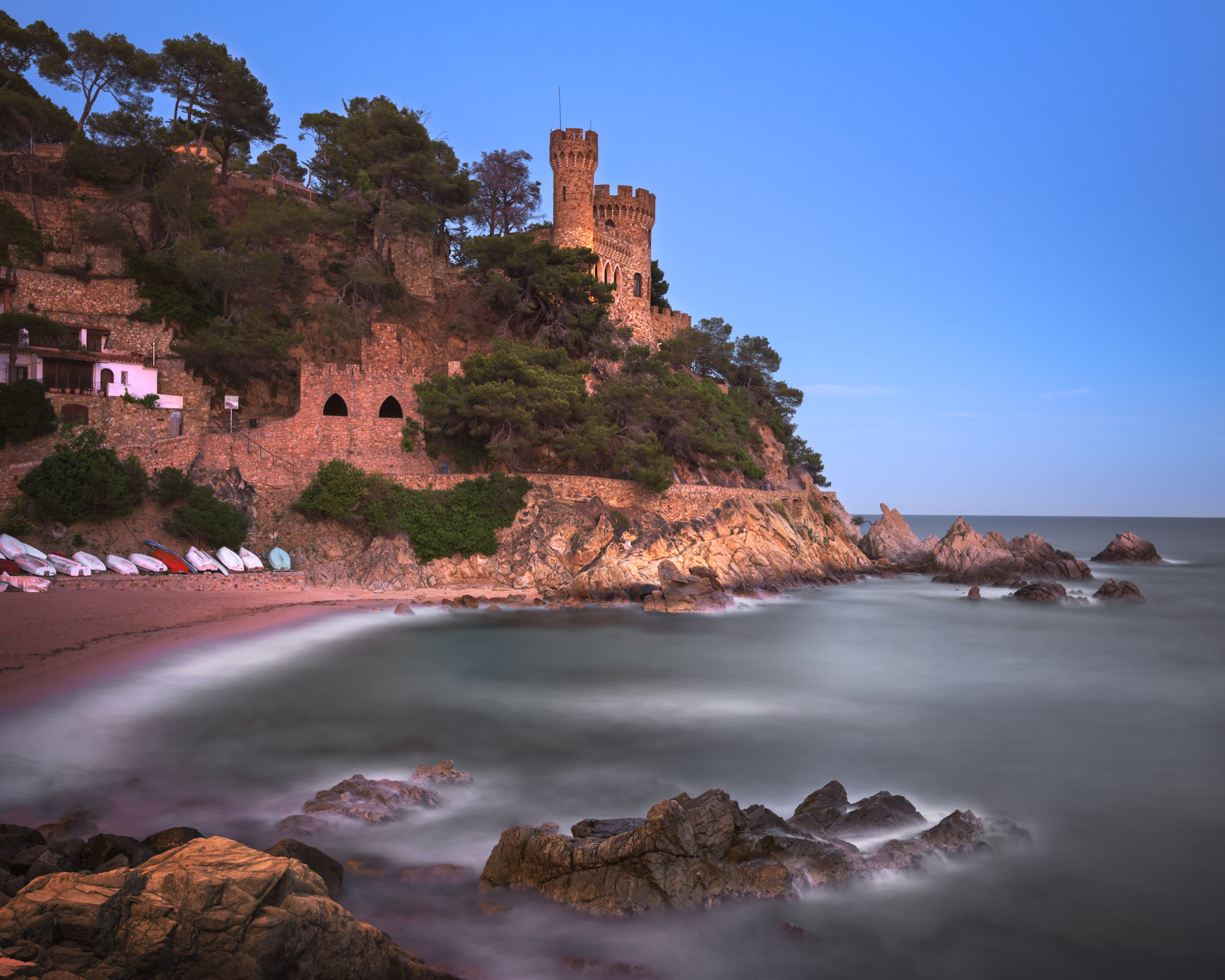 Castle on the Beach, Lloret de Mar