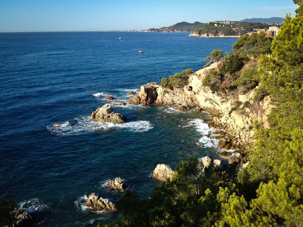 The Crashing Coast of Lloret de Mar