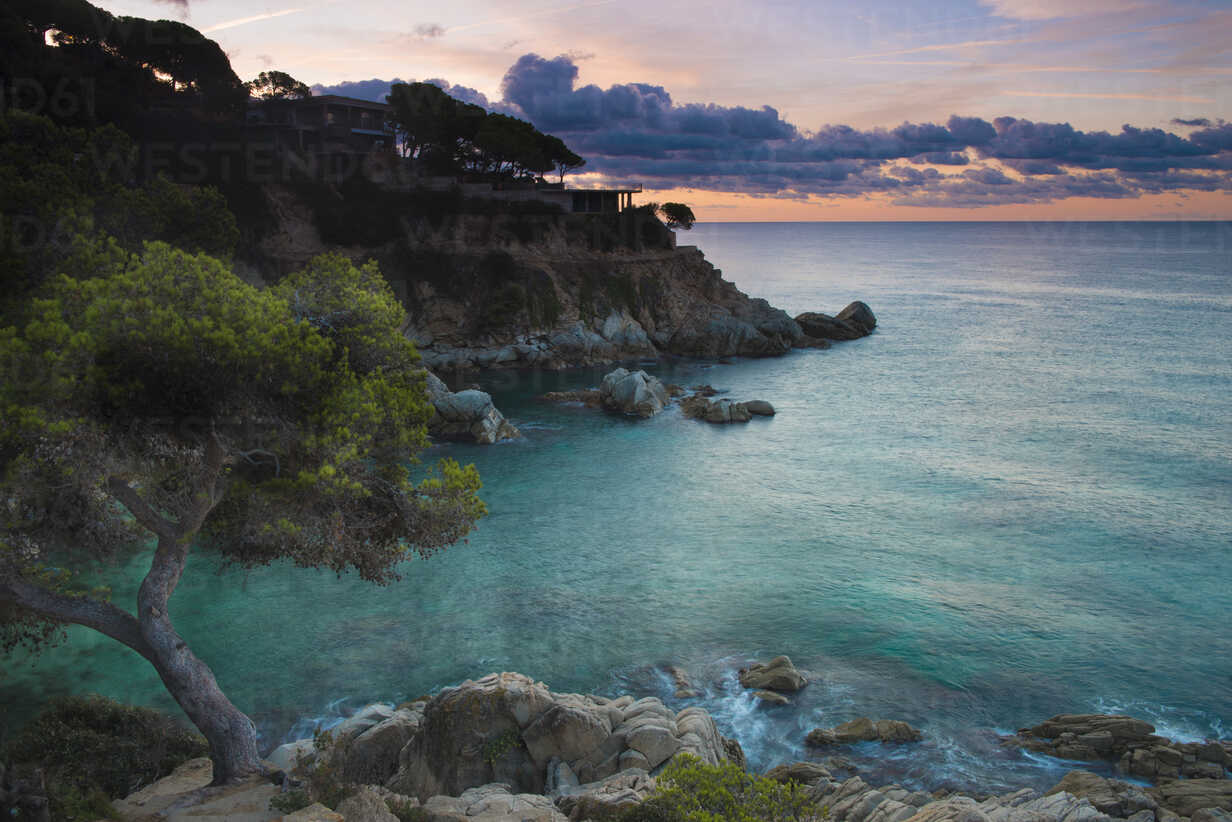 Spain, Catalonia, Lloret de Mar, Cala