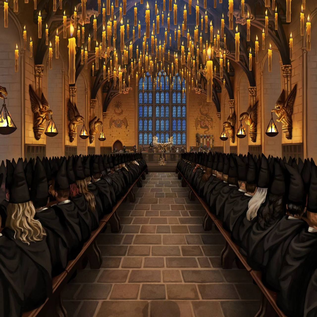 Harry potter great rainpoint hall halloween