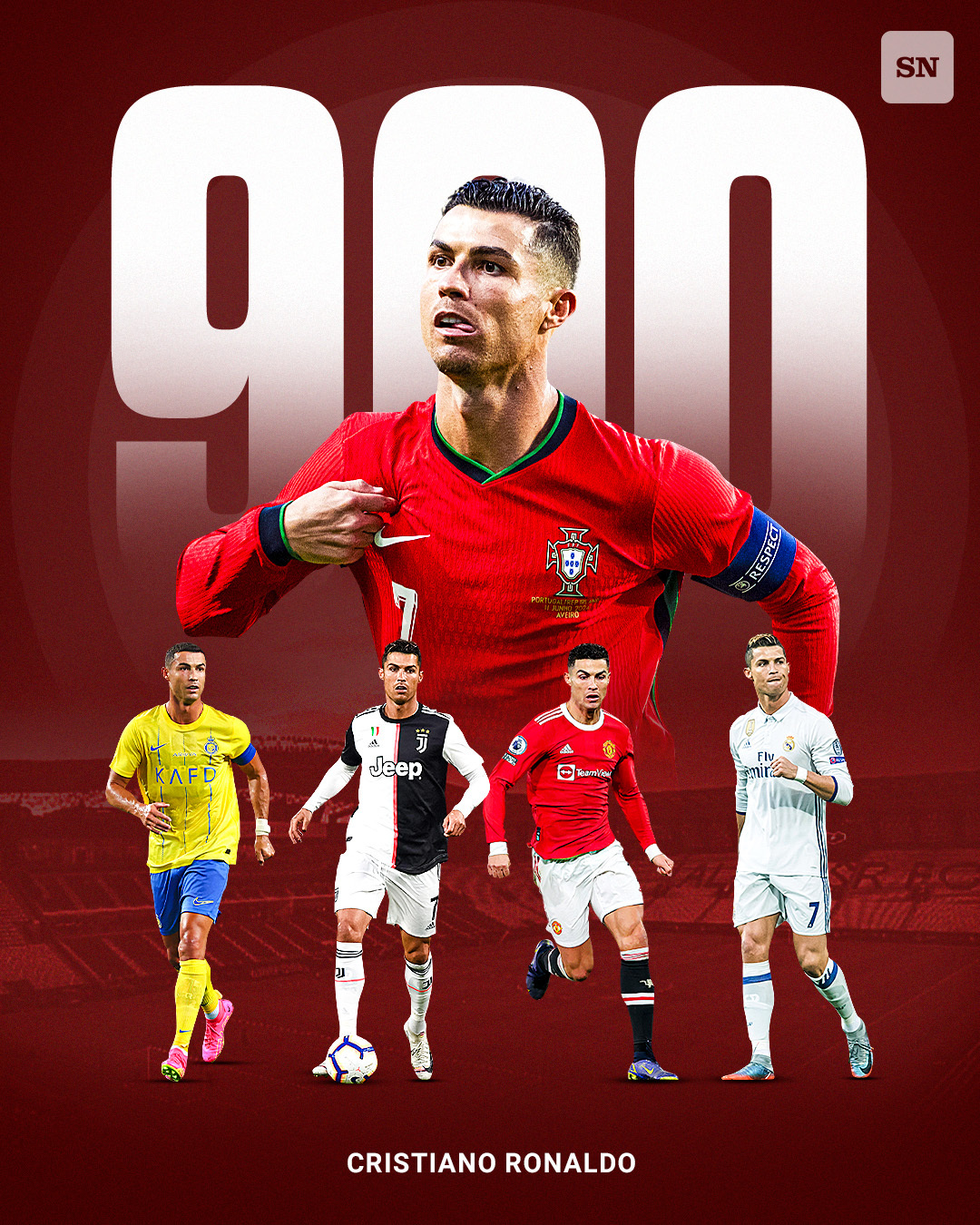 soccer player with 900 career goals
