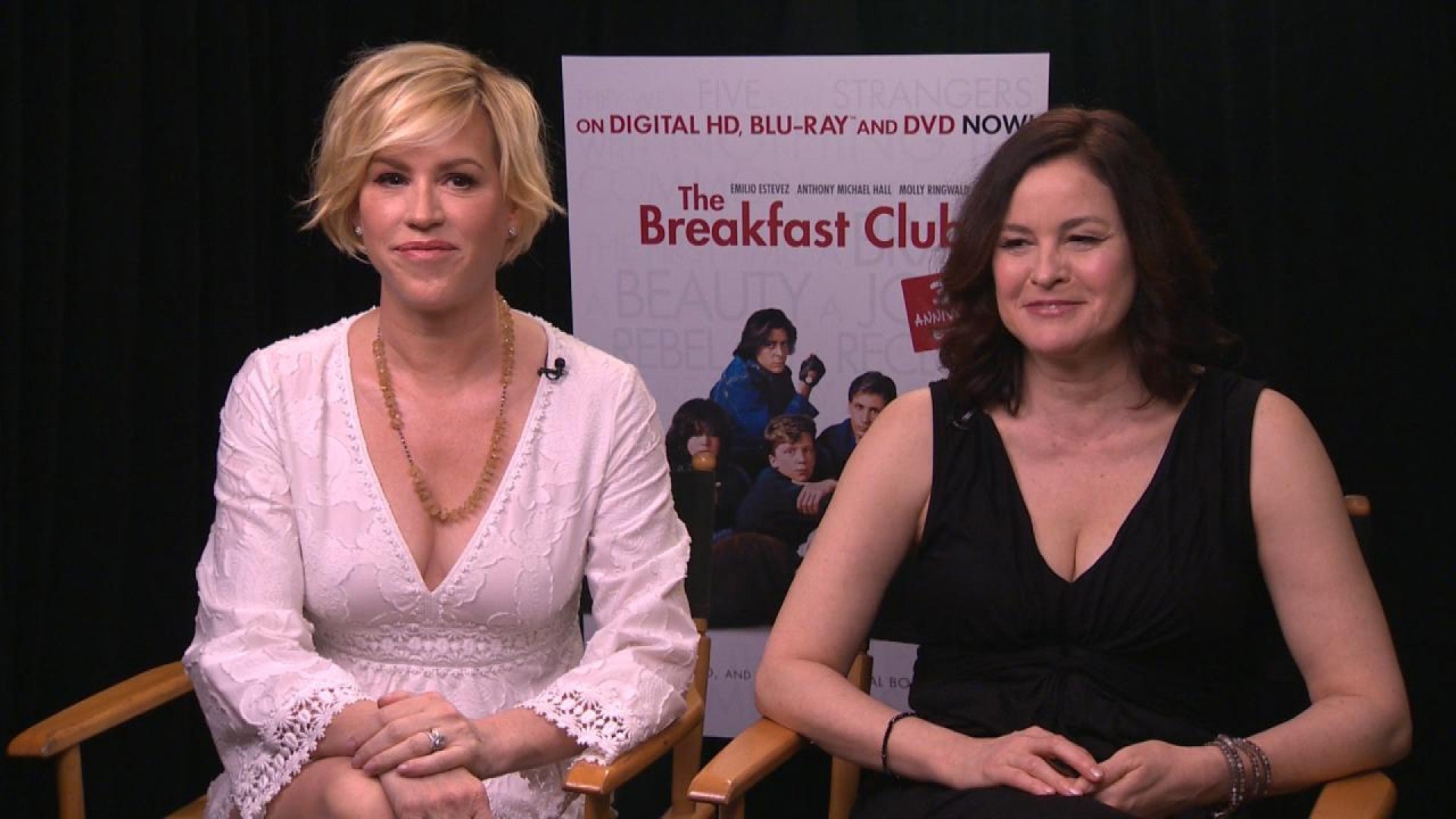 Molly Ringwald and Ally Sheedy Say a